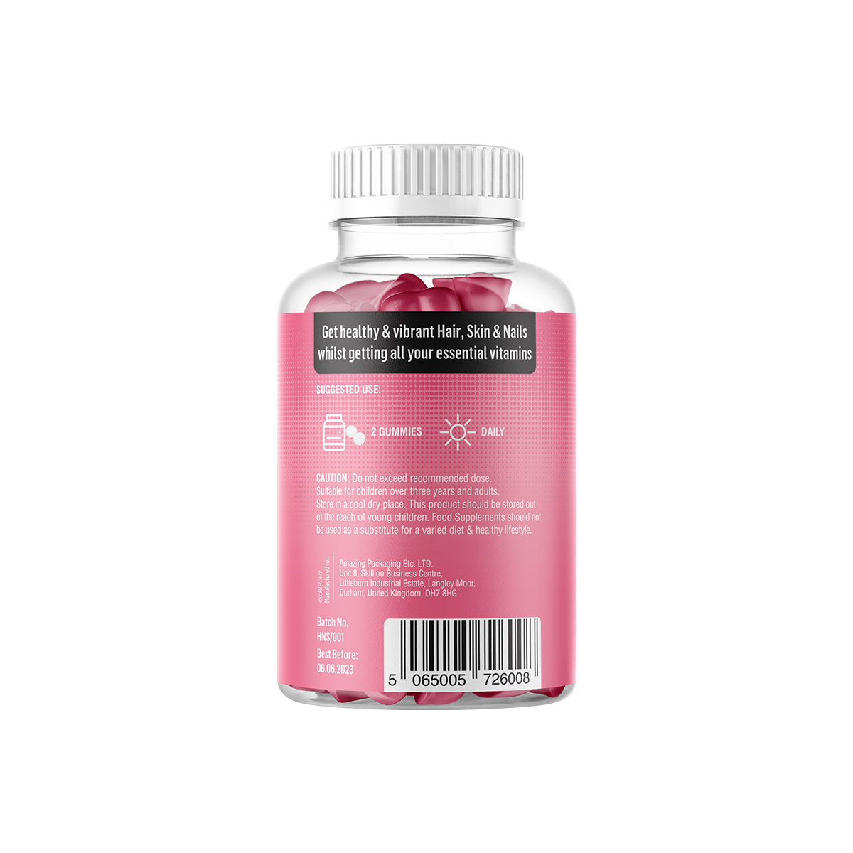 Biotin Plus (Hair, Skin and Nail Gummies)