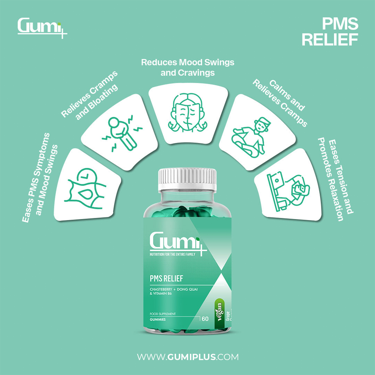 PMS Relief Gummies