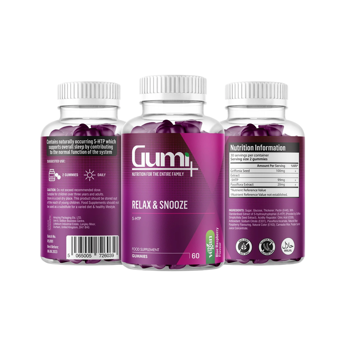 Relax &amp; Snooze (Sleep Support) Gummies